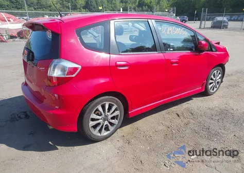 2013 Honda Fit Sport из США, поврежденный, VIN JHMGE8H66DC046037